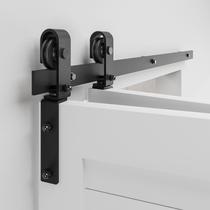 Kit de herrajes para puerta de granero plegable BONIKLUBA de 61 cm Kit de herrajes para puerta de granero plegable BONIKLUBA de 61 cm