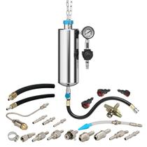 Kit de herramienta limpiadora de inyectores de combustible KAISAL 1000ml 150PSI 20 adaptadores Kit de herramienta limpiadora de inyectores de combustible KAISAL 1000ml 150PSI 20 adaptadores