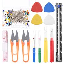 Kit de Herramientas de Costura Swpeet 518 Piezas con Tiza para Sastre y Descosedor