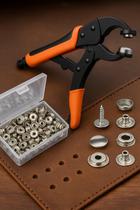 Kit de Herramientas para Broches a Presión Seusoon de Alta Resistencia con 210 Broches Kit de Herramientas para Broches a Presión Seusoon de Alta Resistencia con 210 Broches