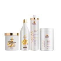 Kit De Hidratação Capilar E Descoloração Profissional
