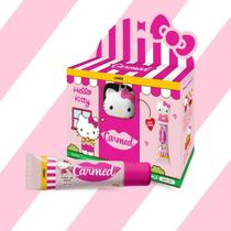 Kit de Hidratante Labial com Cor e Case Hello Kitty - Carmed