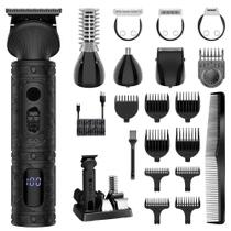Kit de Higiene 7 em 1 Scttomon T-Blade para Aparador de Barba Masculina
