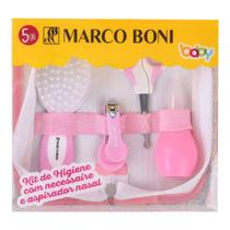 Kit de Higiene Baby Com Necessaire e Aspirador Nasal - MARCO BONI