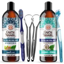 Kit de Higiene Bucal GuruNanda Oil Pulling 237ml