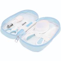 Kit De Higiene Cuidados Baby Para Bebês Com estojo Azul Buba