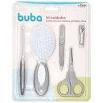Kit De Higiene E Cuidados Para Bebê Cinza - Buba