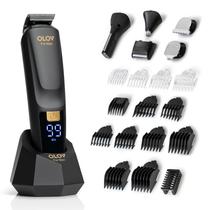 Kit de Higiene OLOV For Man 21 em 1 para Aparador de Barba - com Dock USB