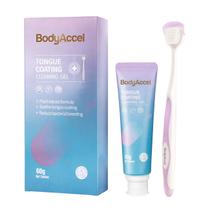 Kit de higiene oral em gel de limpeza de língua BodyAccel Fresh Breath