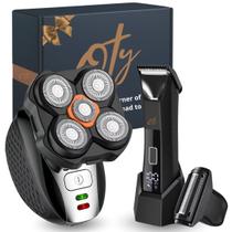 Kit de higiene Oty Head Shaver & Body Trimmer para homens Kit de higiene Oty Head Shaver & Body Trimmer para homens