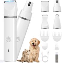 Kit de higiene para animais de estimação Veeconn Dog Clippers para cães e gatos