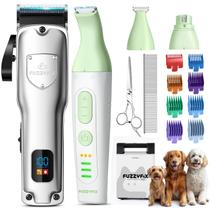 Kit de higiene para cães FuzzyFix Dog Clippers para casacos grossos