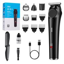 Kit de higiene para cortar cabelo 5 em 1 USB recarregável para homens Kit de higiene para cortar cabelo 5 em 1 USB recarregável para homens
