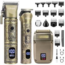 Kit de higiene para cortar cabelo Ufree para homens 3 em 1 com aparadores Kit de higiene para cortar cabelo Ufree para homens 3 em 1 com aparadores