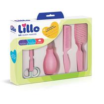 Kit De Higiene Para Recém Nascido Rosa - Lillo Kit De Higiene Para Recém Nascido Rosa - Lillo