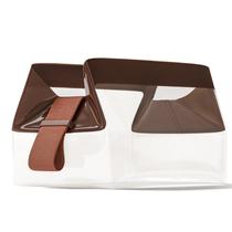 Kit de higiene pessoal de viagem Cadence Parcel Clear Dopp Kit 1L