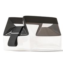 Kit de higiene pessoal de viagem Cadence Parcel Clear Dopp Kit 1L