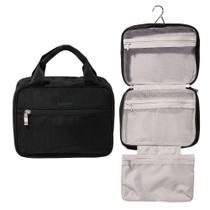 Kit de higiene pessoal de viagem suspenso Baggallini Lightweight 15x25 cm