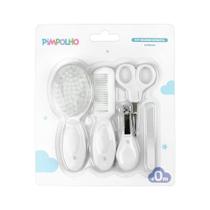 Kit de higiene pimpolho branco para bebês e crianças