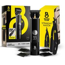Kit de higiene The Beard Club T-Blade Trimmer para homens Kit de higiene The Beard Club T-Blade Trimmer para homens