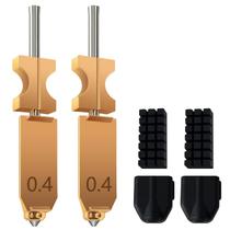 Kit de hotend para impressora 3D HysiPrui AD5X 0,4 mm, kit com 2 unidades Kit de hotend para impressora 3D HysiPrui AD5X 0,4 mm, kit com 2 unidades