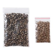 Kit de ilhós KING PIECES 1000 unidades de latão de 3 mm para ferramentas de ilhós Kit de ilhós KING PIECES 1000 unidades de latão de 3 mm para ferramentas de ilhós