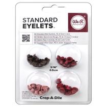 Kit de Ilhos Padrão Standard Eyelets Tons de Vermelho 60 Ilhoses We R Memory Keepers 41573-2