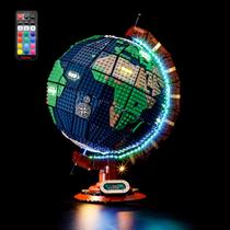 Kit de iluminação BRIKSMAX Led para Lego Ideas The Globe 21332