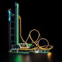 Kit de iluminação BRIKSMAX para LEGO-10303 Loop Coaster com luz LED