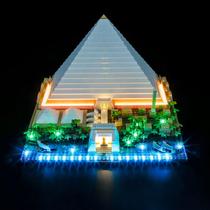 Kit de iluminação BRIKSMAX para LEGO 21058 Grande Pirâmide de Gizé Kit de iluminação BRIKSMAX para LEGO 21058 Grande Pirâmide de Gizé