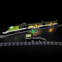 Kit de Iluminação BRIKSMAX para Trem de Passageiros LEGO 60337 Kit de Iluminação BRIKSMAX para Trem de Passageiros LEGO 60337