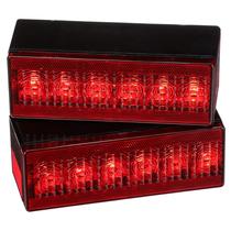 Kit de iluminação de reboque Attwood 14064-7 LED de baixo perfil com 2 luzes Kit de iluminação de reboque Attwood 14064-7 LED de baixo perfil com 2 luzes