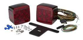 Kit de iluminação de reboque Attwood 14065-7 LED submersível prateado