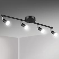 Kit de iluminação de teto Unicozin LED 4 Light Track Kit de iluminação de teto Unicozin LED 4 Light Track