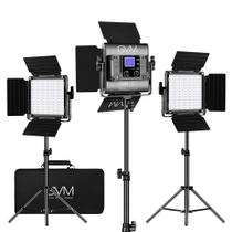Kit de iluminação de vídeo GVM 800D RGB LED Studio com controle de APP Kit de iluminação de vídeo GVM 800D RGB LED Studio com controle de APP