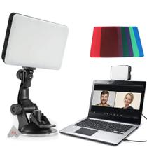 Kit de iluminação de videoconferência 120 LED Suction Cup Mount