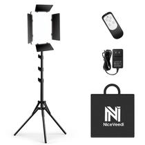 Kit de Iluminação Fotográfica NiceVeedi 36W Bi-Color CRI 95+