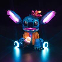 Kit de iluminação LED atualizado Hilighting para Lego 43249 Stitch