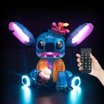 Kit de iluminação LED atualizado Hilighting para Lego 43249 Stitch