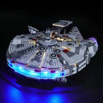 Kit de iluminação LED BRIKSMAX para Lego 75257 Millennium Falcon Kit de iluminação LED BRIKSMAX para Lego 75257 Millennium Falcon