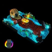 Kit de Iluminação LED LocoLee LEGO 21366 Lontras Marinhas Flutuantes Kit de Iluminação LED LocoLee LEGO 21366 Lontras Marinhas Flutuantes