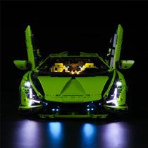 Kit de Iluminação LED para Lego Technic Lamborghini Sian FKP 37 (42115)