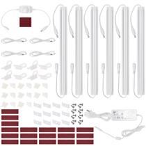 Kit de iluminação LED sob o gabinete Litever 6x30cm 31W 2000lm Kit de iluminação LED sob o gabinete Litever 6x30cm 31W 2000lm
