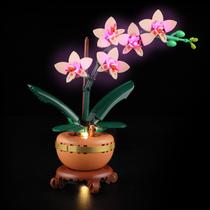 Kit de iluminação LIGHTAILING Lego 10343 Mini Orchid LED