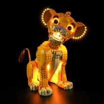 Kit de iluminação LIGHTAILING para Lego Young Simba The Lion King