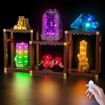 Kit de Iluminação Nitemode Compatível com Lego Coleção Mineral 21362