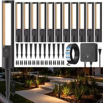 Kit de iluminação paisagística PETLIK 12 unidades 96W IP66 à prova dágua Kit de iluminação paisagística PETLIK 12 unidades 96W IP66 à prova dágua