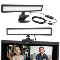 Kit De Iluminação Para Webcam De Laptop Para Reuniões Zoom Aula Online YouTube Tiktok Transmissão Ao