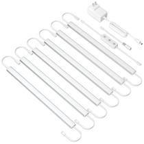 Kit de iluminação sob armário Bangnics com 6 barras LED de 30,5 cm, dimerizável, branco quente