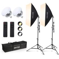 Kit de iluminação Softbox Skytex Soft Box de 20x28 polegadas 85W 2700-6400K